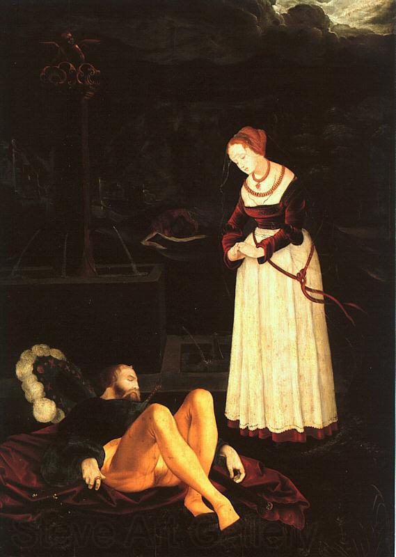 Hans Baldung Grien Pyramus and Thisbe Germany oil painting art